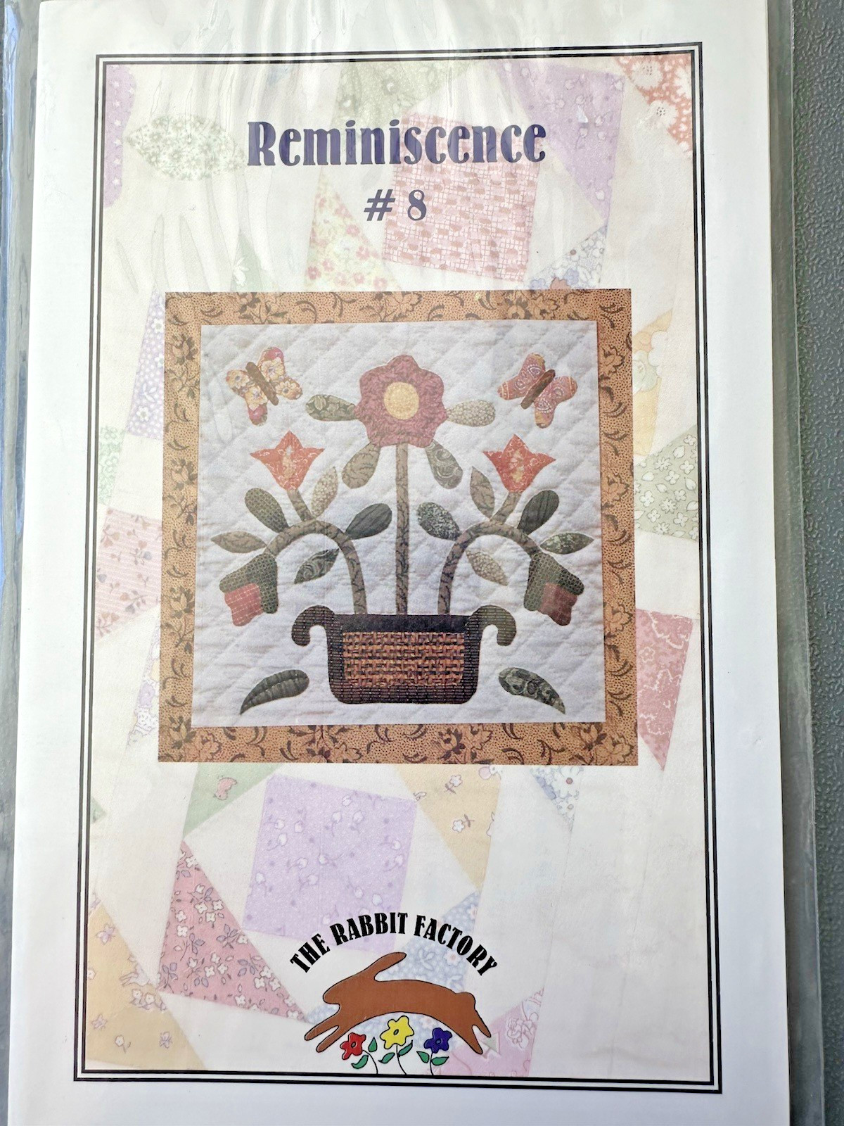 The Rabbit Factory Quilt Pattern Reminiscence Quilt of the Month 1-12 READ