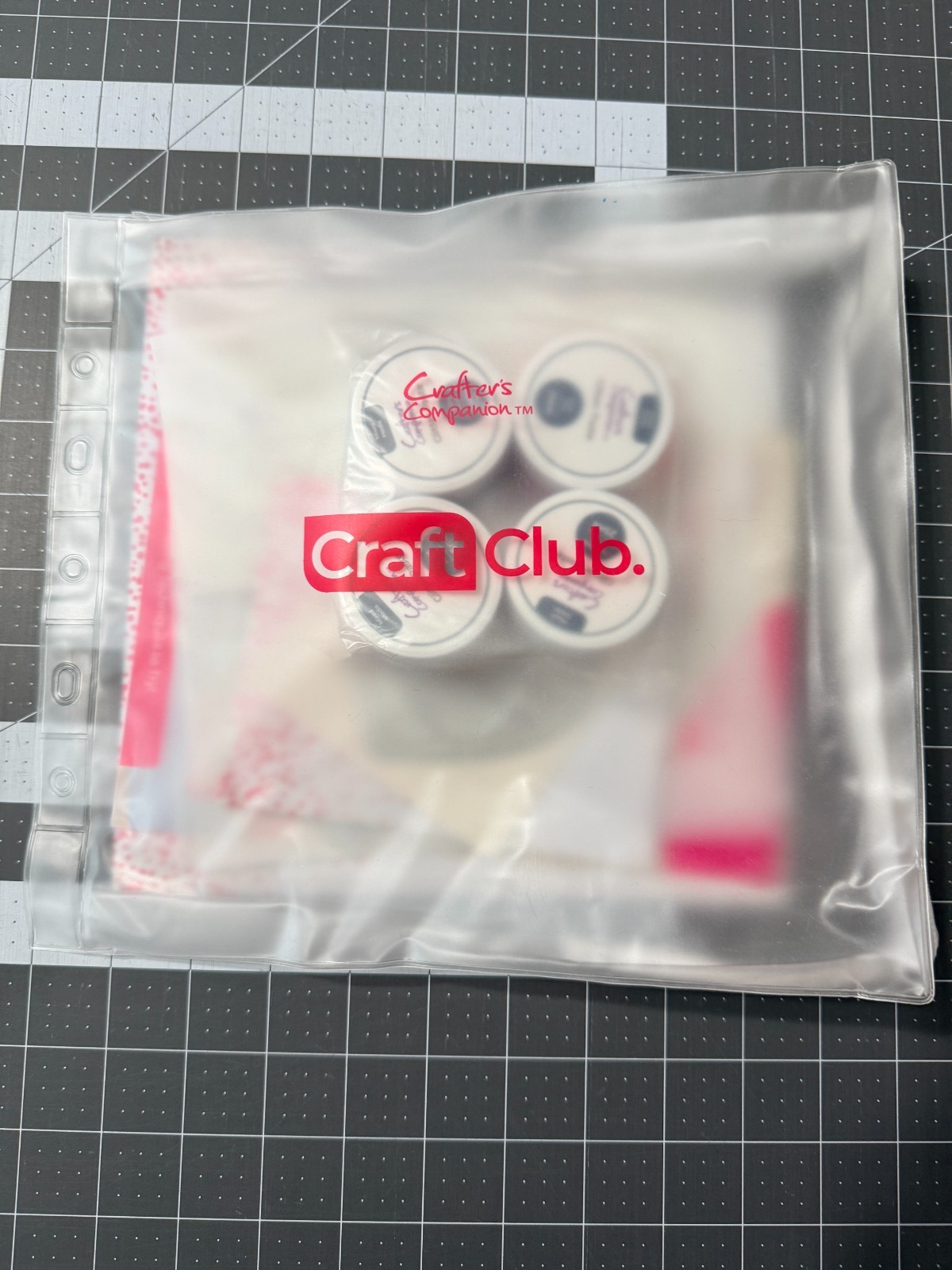 Crafter’s Companion Craft Club #7 Glitter Paste Techniques Complete 28 Pc Kit