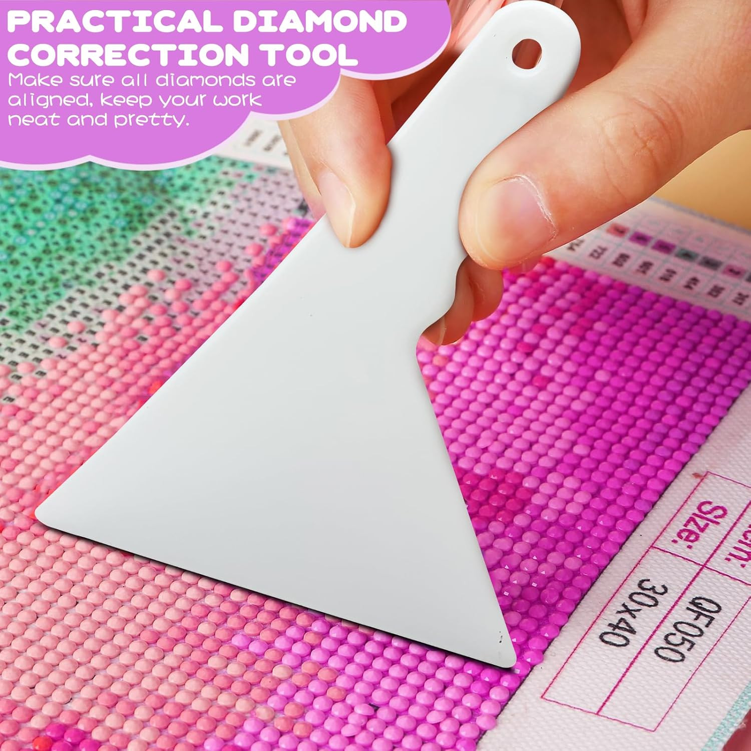 45Pcs DIY Diamond Painting Tools and Accessories Kit for Kids Adults