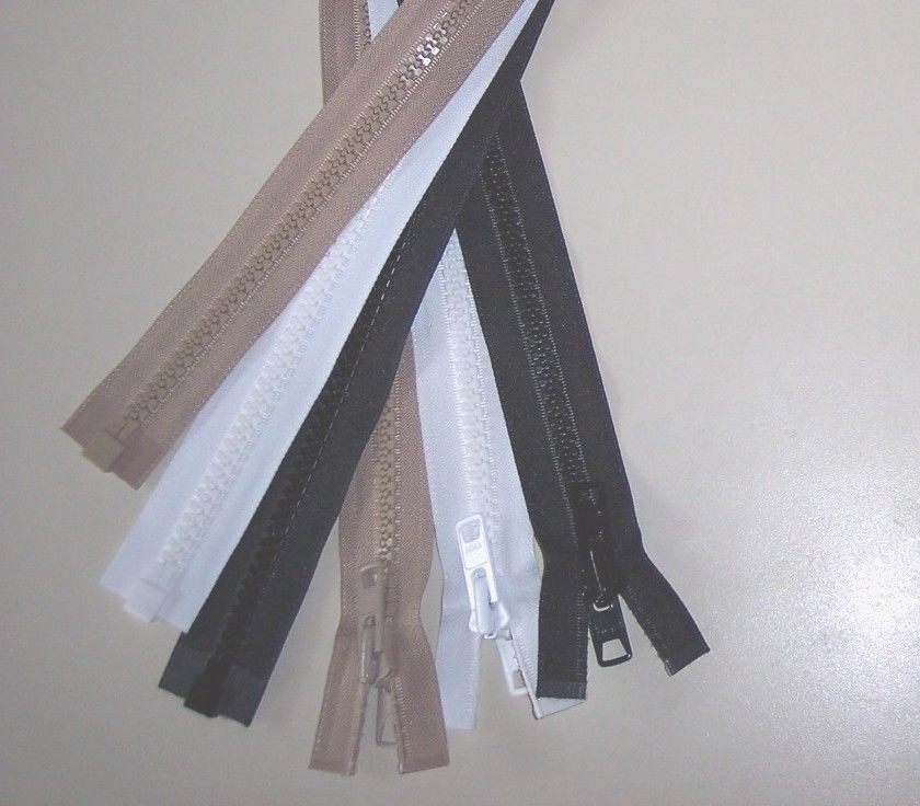 #10 YKK Marine Zippers Black Beige White 6″- 240″ Heavy Duty Separating UV Boat