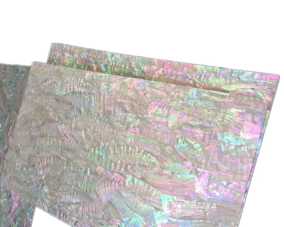 Abalone Shell Veneer Sheet Inlay 9 1/2″x5 1/2″x1/64″ (240x140mm) Luthier