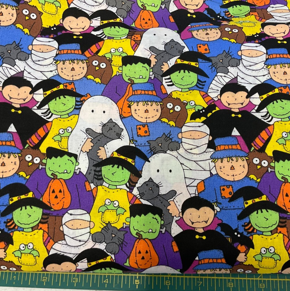 GENERAL FABRIC – HAPPY HAUNTING BY TAMMY DeYOUNG- BY THE YARD