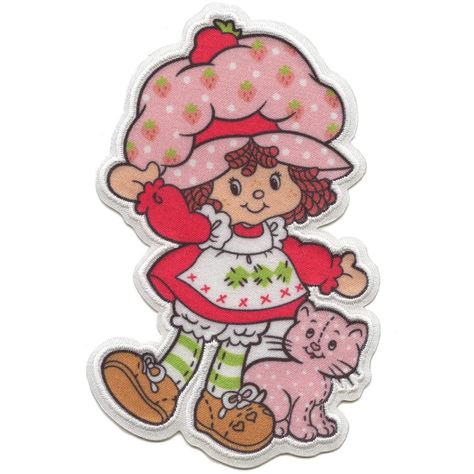 Strawberry Shortcake And Custard Patch Cutesy Vintage Character Sublimated Iron