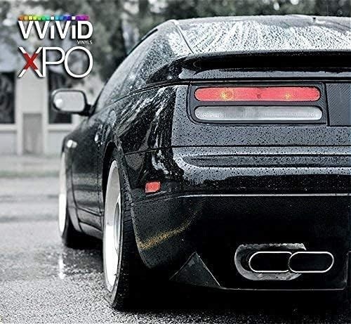 VViViD Black High Gloss Realistic Paint-Like Microfinish 2ft x 5ft,
