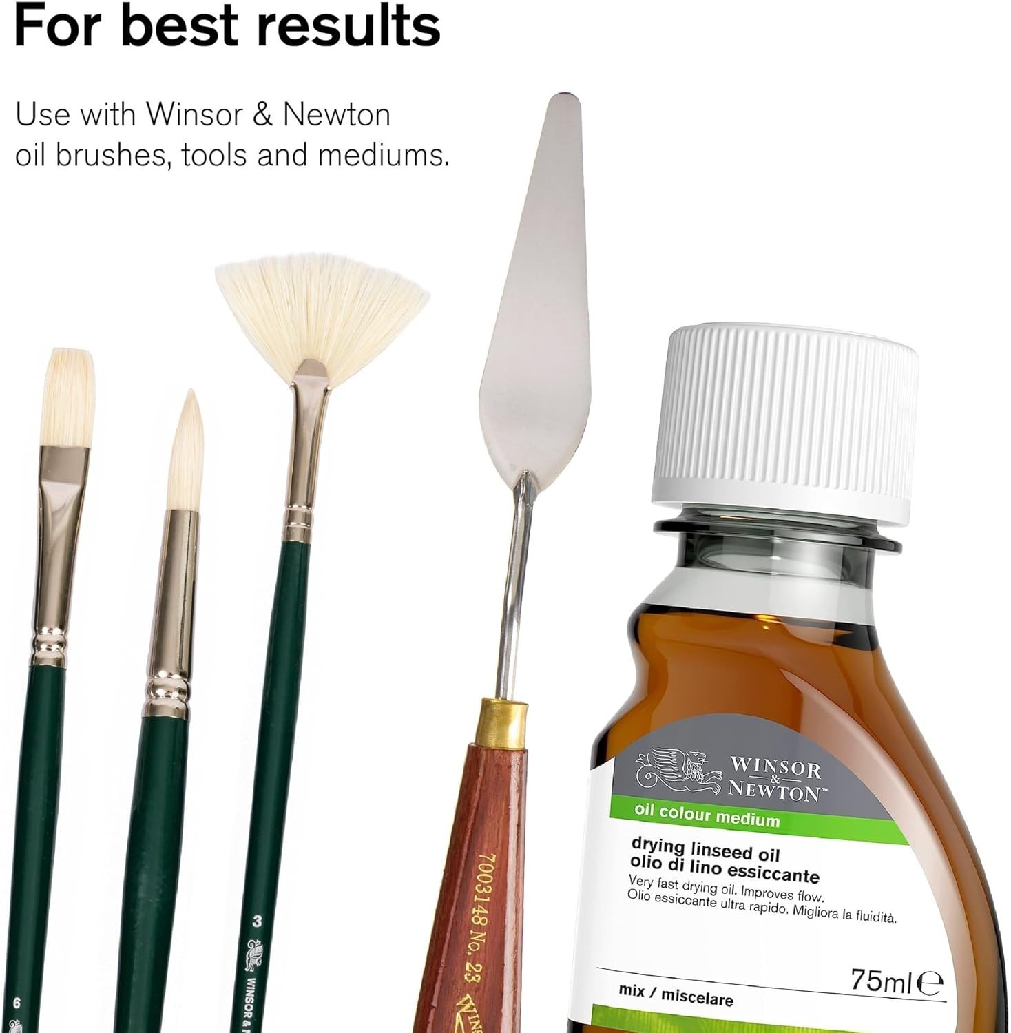 Oil Color Paint Set 10 Tubes Artist Quality High Pigment Canvas Material