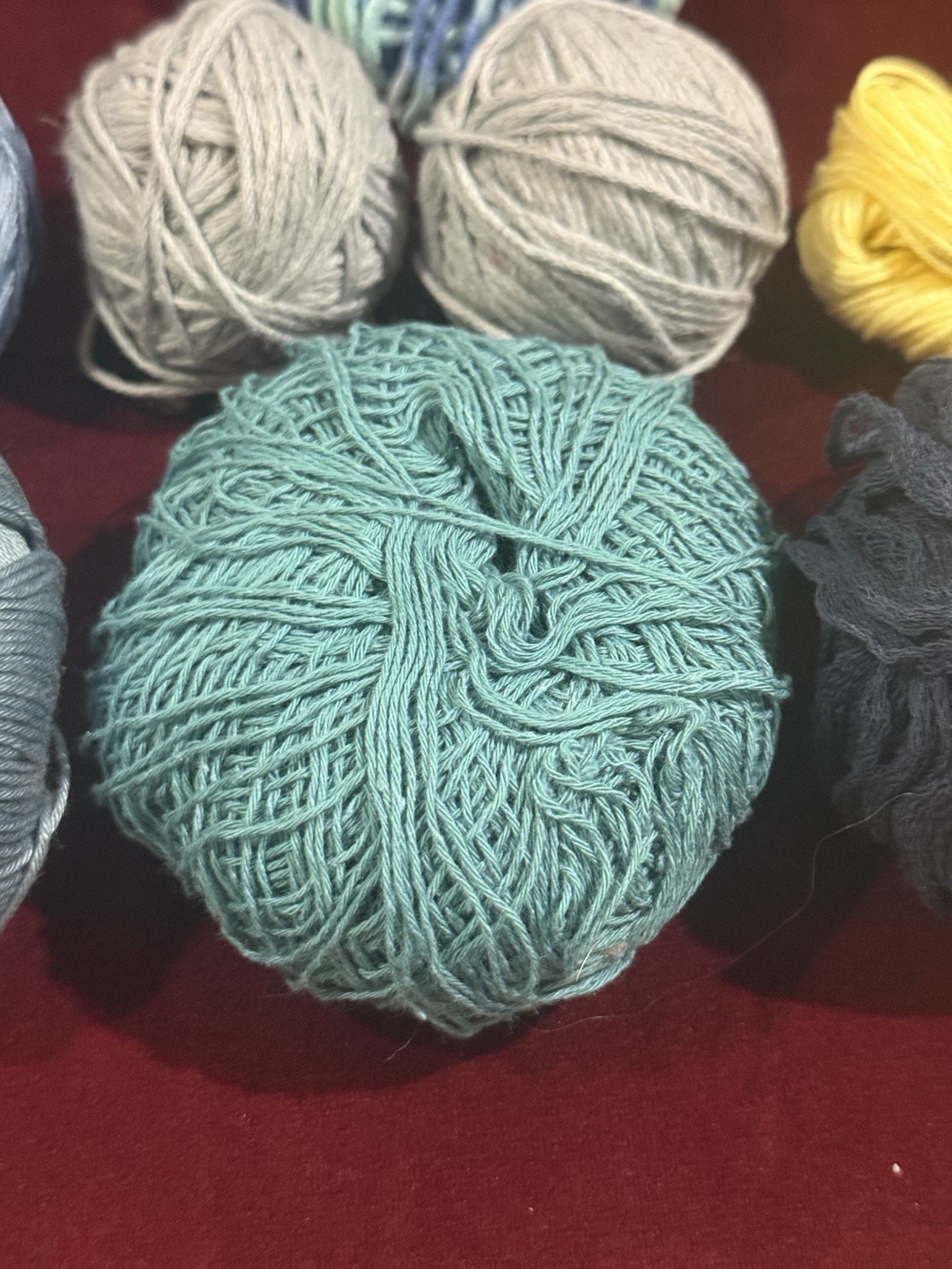 Cotton Yarn Lot SMC Select Cabare & Unknown Others Various Colors