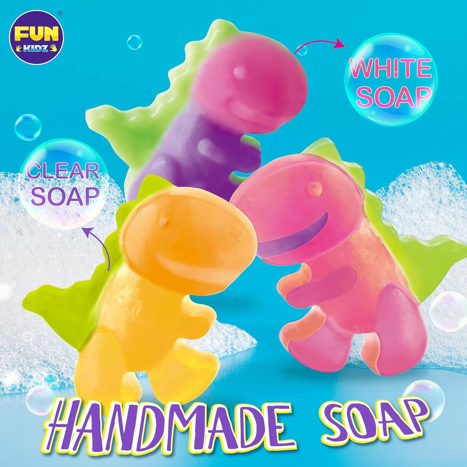 Kid Soap Kit, FunKidz Soap Making Kit for Kids for All Ages DIY Crafts Kits STEM