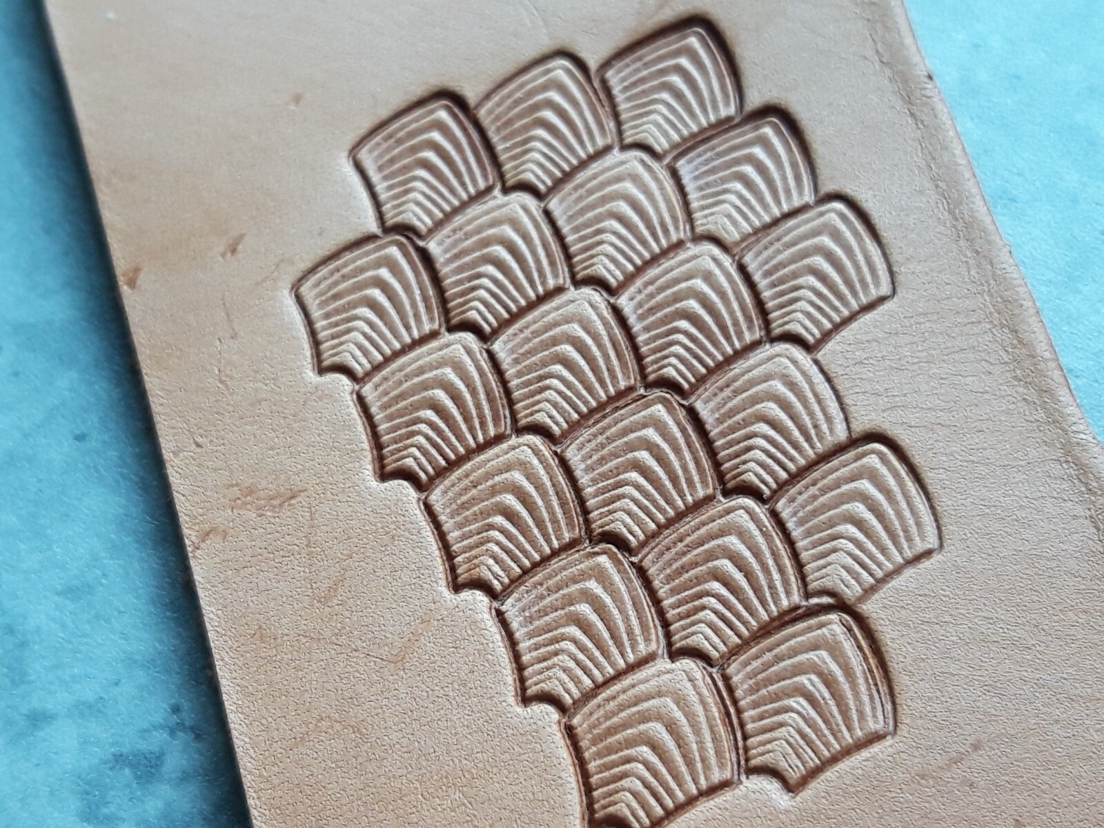 SET of 6 pcs Dragon Scales Skin Brass hand made Leather LARP occasion stamps