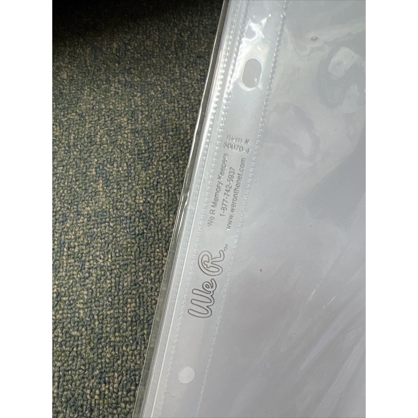 We R Ring Photo Sleeves 10 Sheets 12″X12″ We R Memory Keepers Albums Made Easy