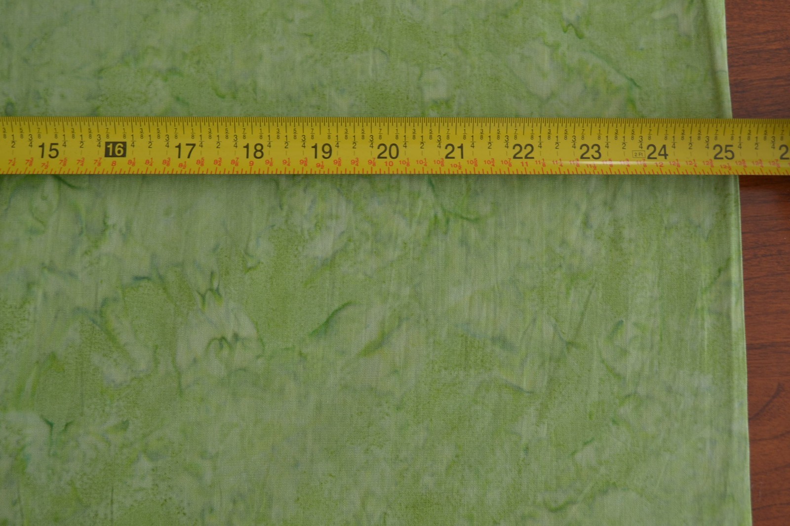 By 1/2 Yd, Green on Green Batik, Indonesia, Hoffman/1895-N115 Mardi Gras, B479