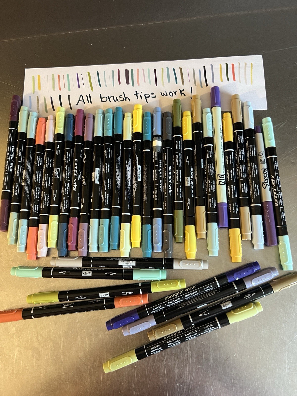 Stampin Up Stampin Write Markers Set 35 Assorted Colors Coloring Read Descript