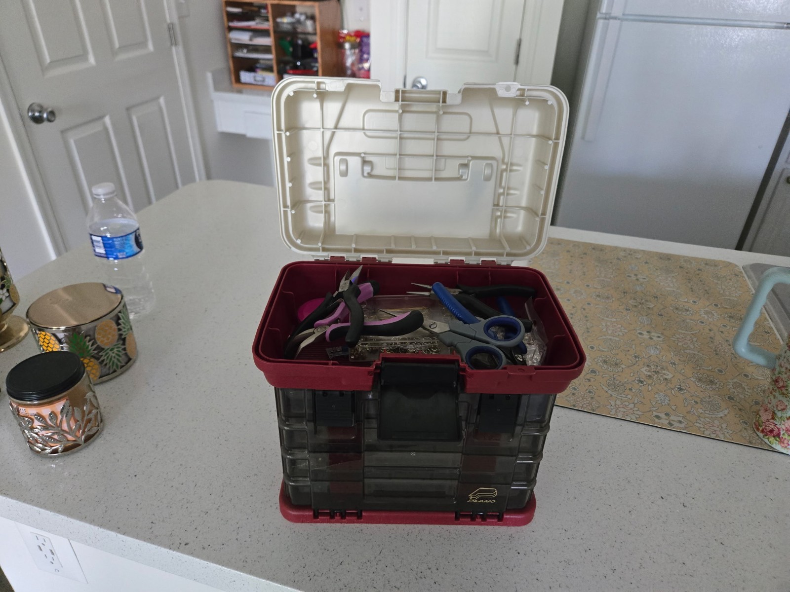 Huge Lot Of Crafting & Jewelry Making Supplies, Beads, Tools