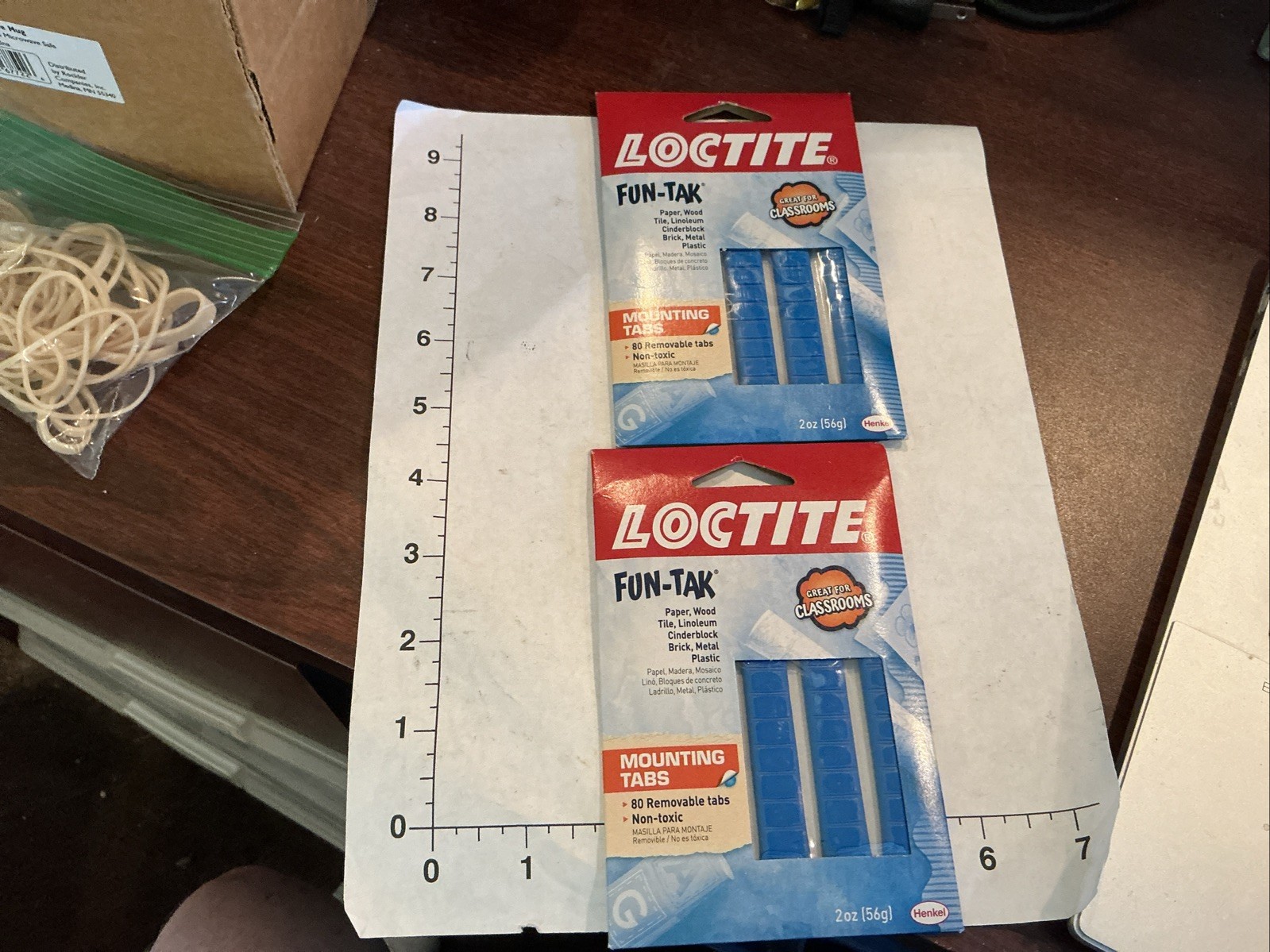 LOCTITE FUN-TAK MOUNTING TABS-80 NON-TOXIC TABS-2 PACK
