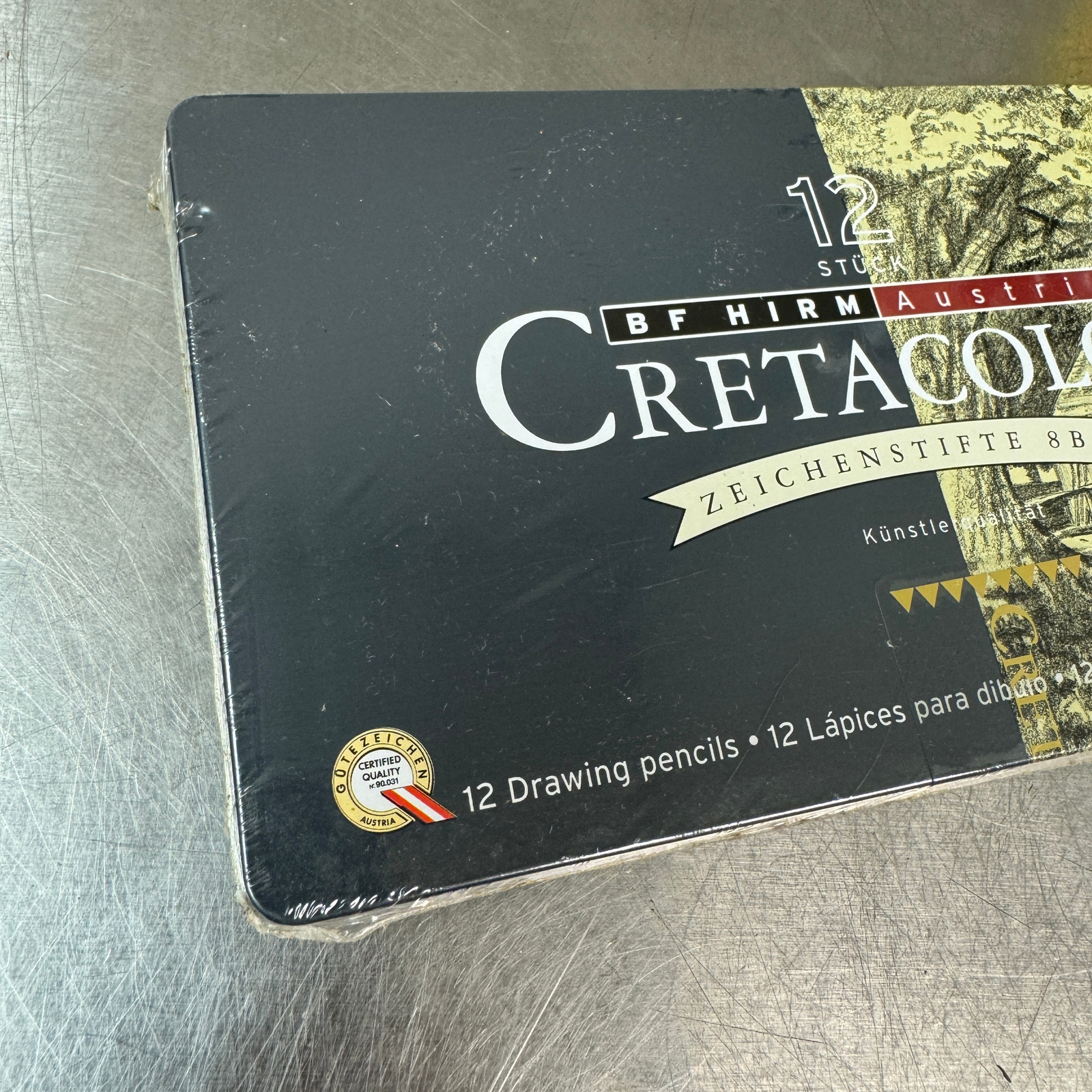 Cretacolor 12 Drawing Pencils ~ BF Hirm Austria – NEW / SEALED