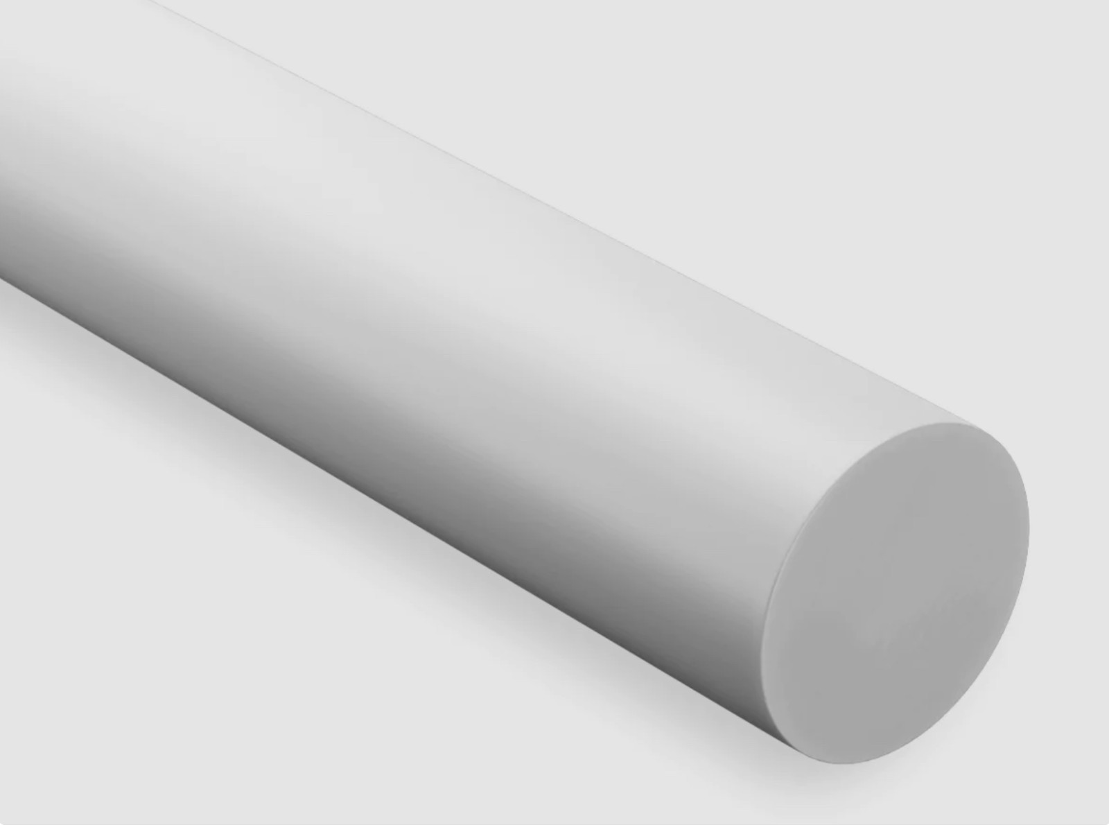UHMW Rod Polyethylene Plastic, Ultra High Molecular Weight Bar, Choose Color