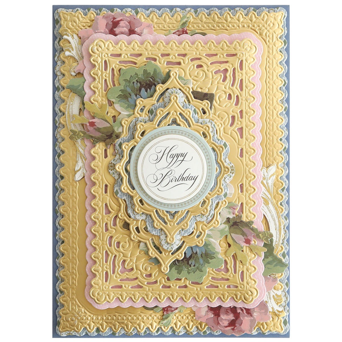 Anna Griffin Jasmine Concentric Dies, Graceful Layered Designs You Will Love