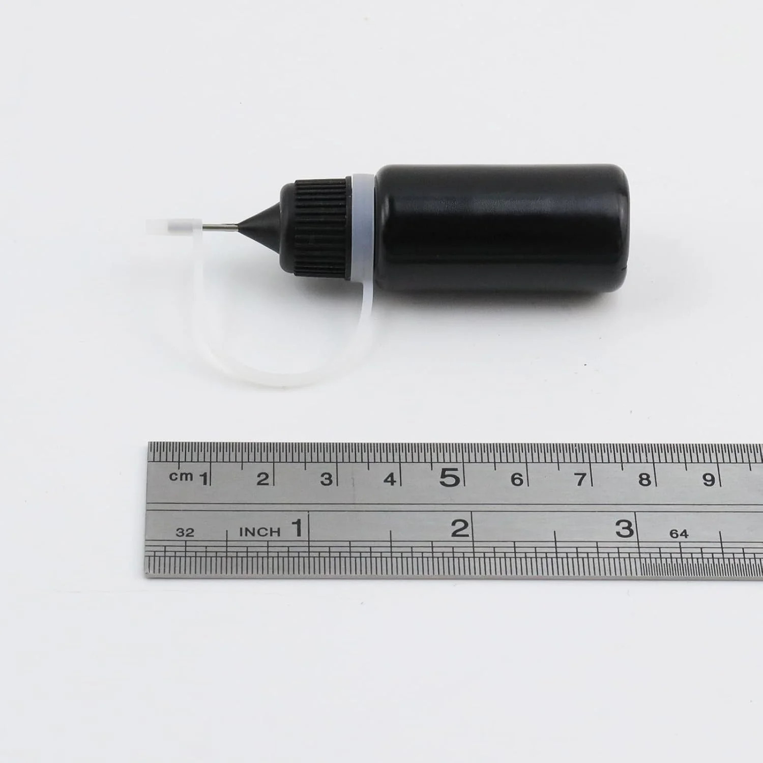 T Tulead Black Tip Applicator Metal Needle Plastic Bottle 10ml Precision Tip App