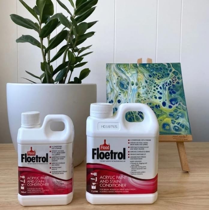 Australian Floetrol 16.91 Fl Oz – Acrylic Paint Additive for Flawless Finishes