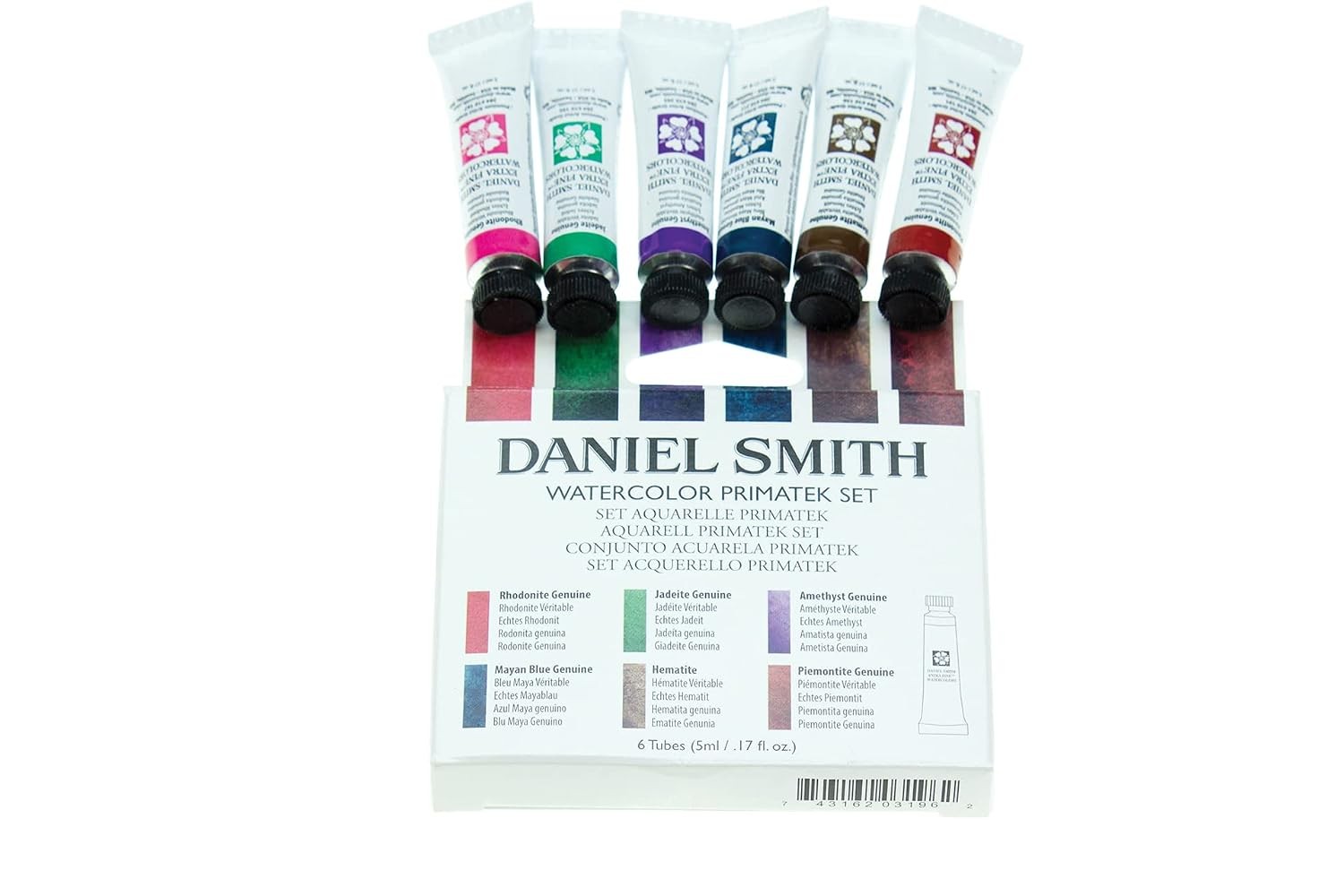 DANIEL SMITH 285610005 Extra Fine Essentials Introductory Watercolor, 6 Tubes, 5