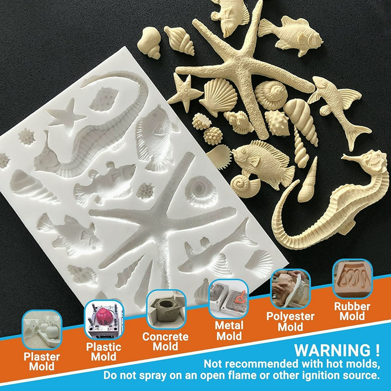 Adhesive Guru Non Silicone Epoxy Mold Release Spray (2×6.76 fl oz ), Silicone