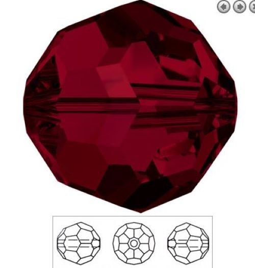 Swarovski 5000 4mm Crystal Round Beads Open Pack – Select Color/Q’ty