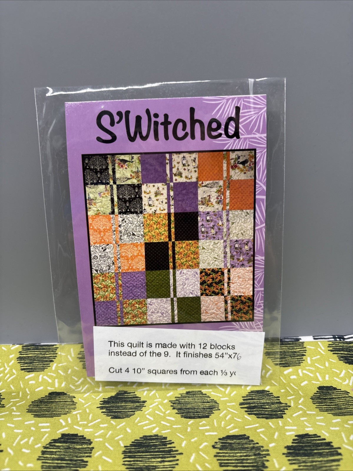 Villa Rosa Designs S’witched Quilt Kit 54” X 76”