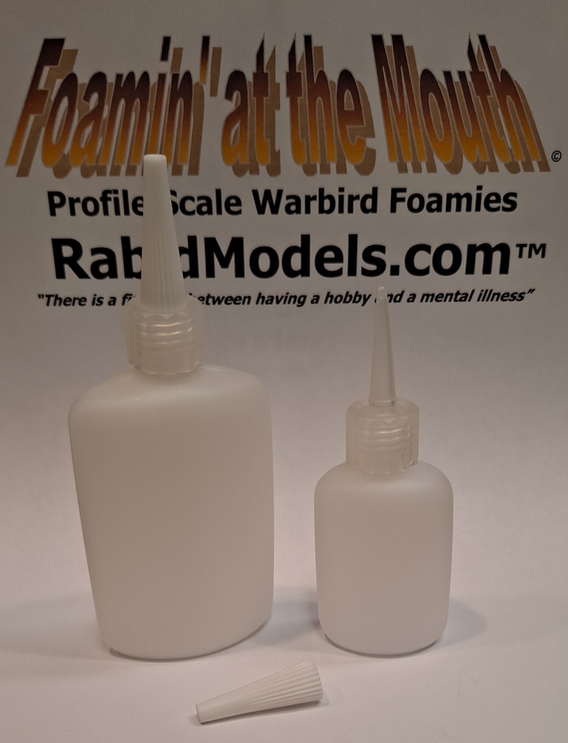 EMPTY GLUE BOTTLES for CA and other liquids, Pick size – and 2 types of nozzle!