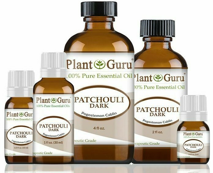 Patchouli Essential Oil 100% Pure Natural Therapeutic Grade Pogostemon Cablin