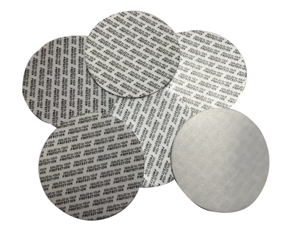 28mm Pressure Sensitive Cap Liner 1.10″ Foam Tamper Evident Bottle Seal