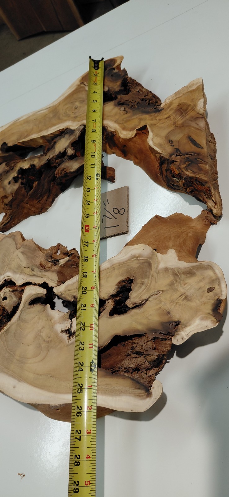 Burl – Fruitless Mulberry Slice. Live Edge. Resin Project, wall art