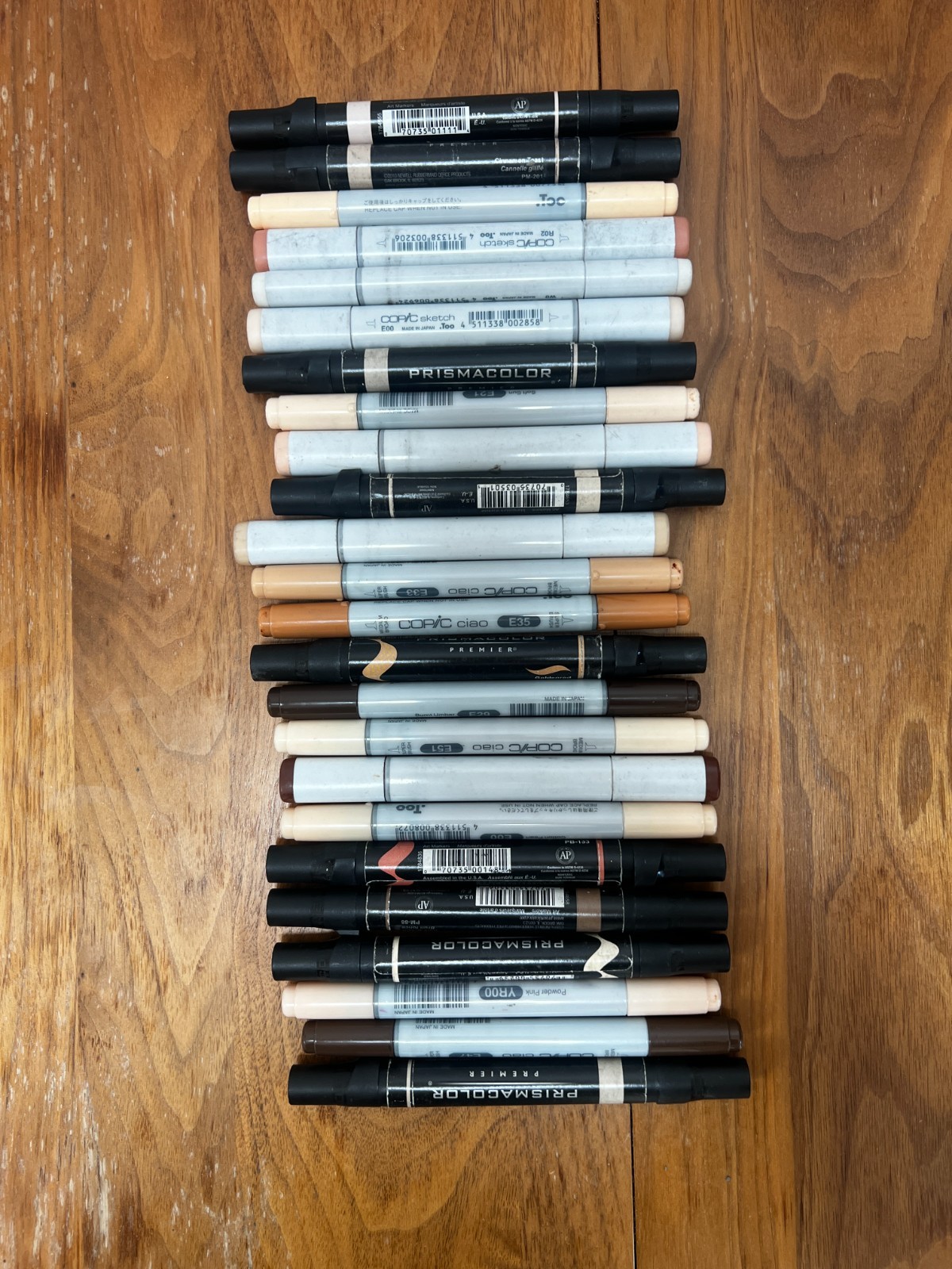 Copic Sketch Markers, Copic Ciao Markers, Prismacolor Premier Markers LOT 116 pc