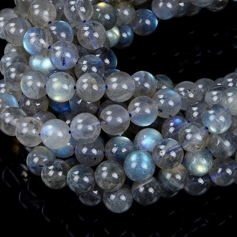 Labradorite Gemstone Grade AAA Round 6MM 7MM 8MM 9MM 10MM Beads (D61)