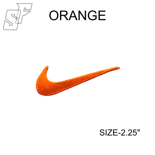 Swoosh 2.5″ Embroidered Swoosh Left&Right MultiColors Embroidered Patch Iron On