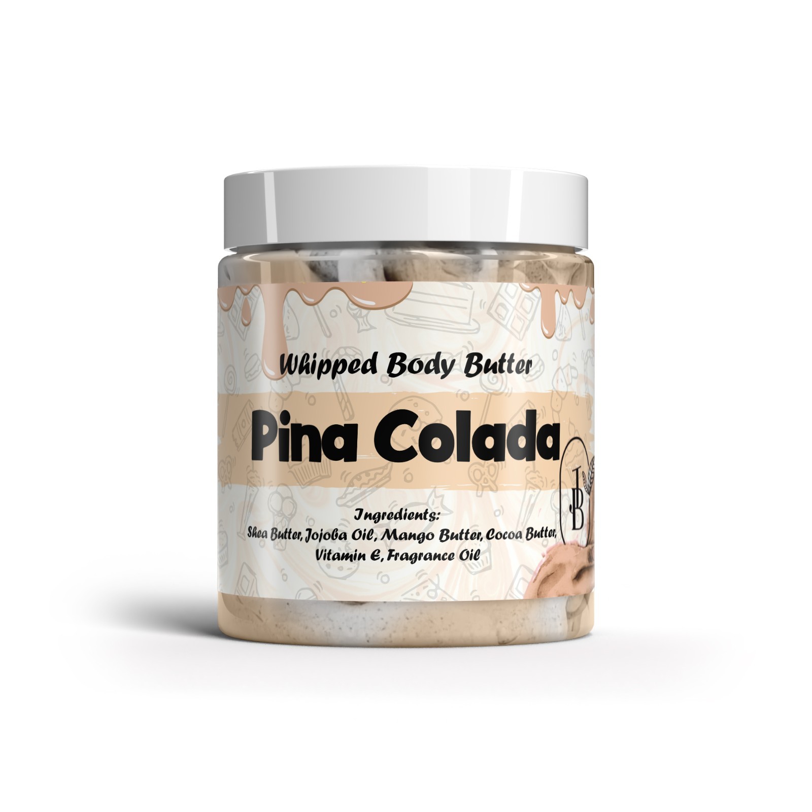 Whipped Body Butters Natural Organic Silky Cream With Shea Butter & Mango Butter