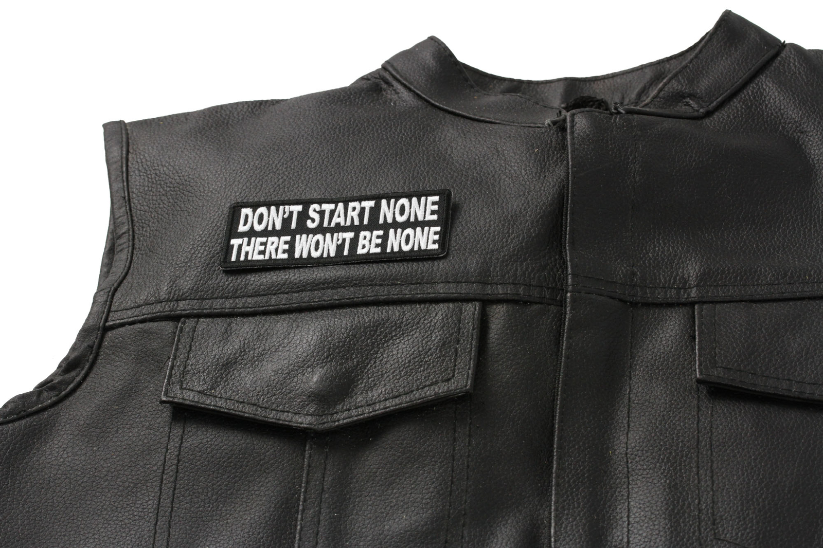 Start None There Won’t Be None Iron on Morale Patch- 4×1.5 inch – P2879