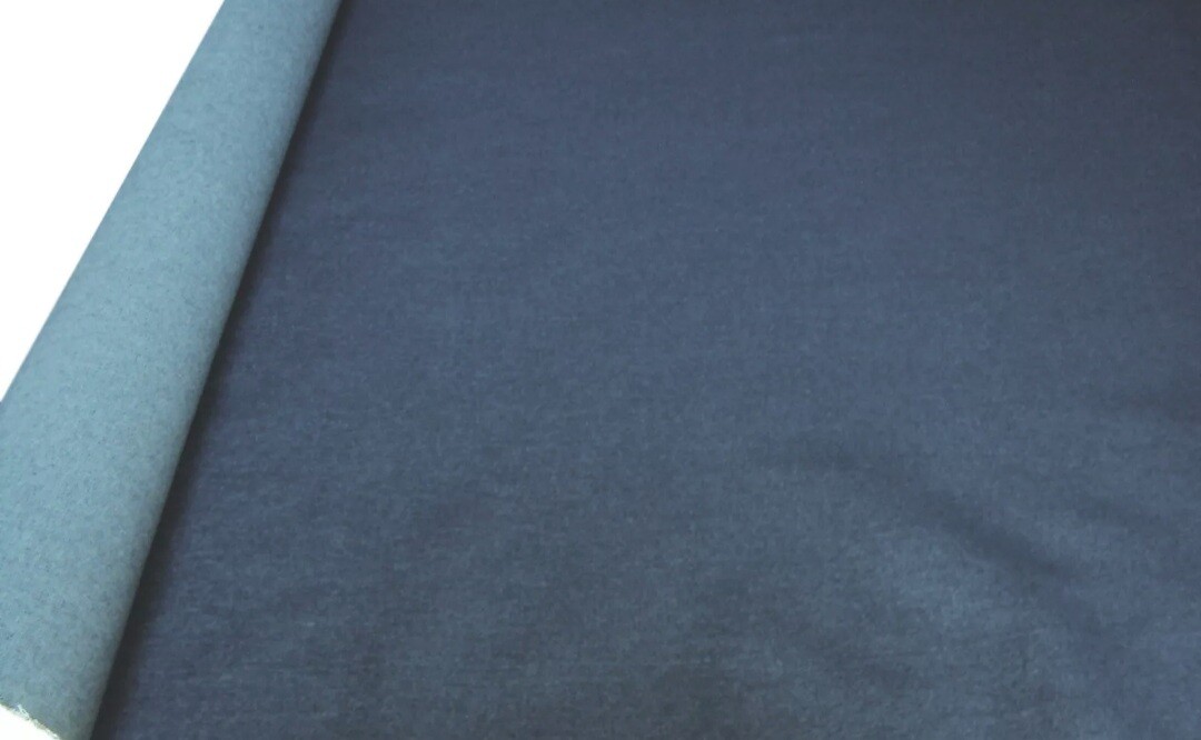 Navy Blue Denim 100% Cotton Canvas 10 oz Fabric 58″-60″ Wide Premium – by yard