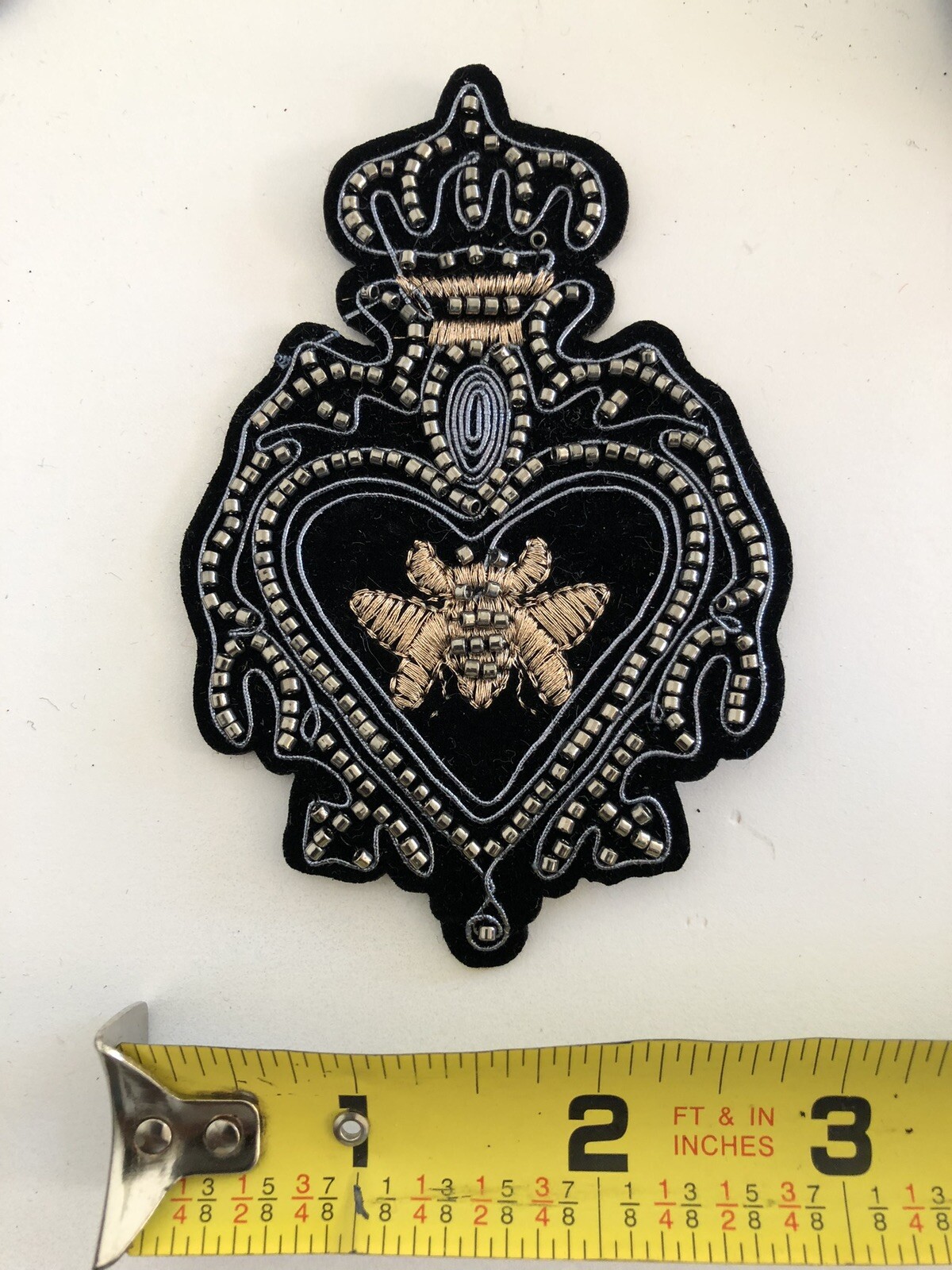 Various Iron on & Glue on 3D Embroidery Patches