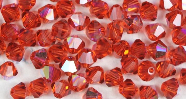Swarovski 4mm Crystal Bicone 5301/5328 Beads – Select Color/Q’ty
