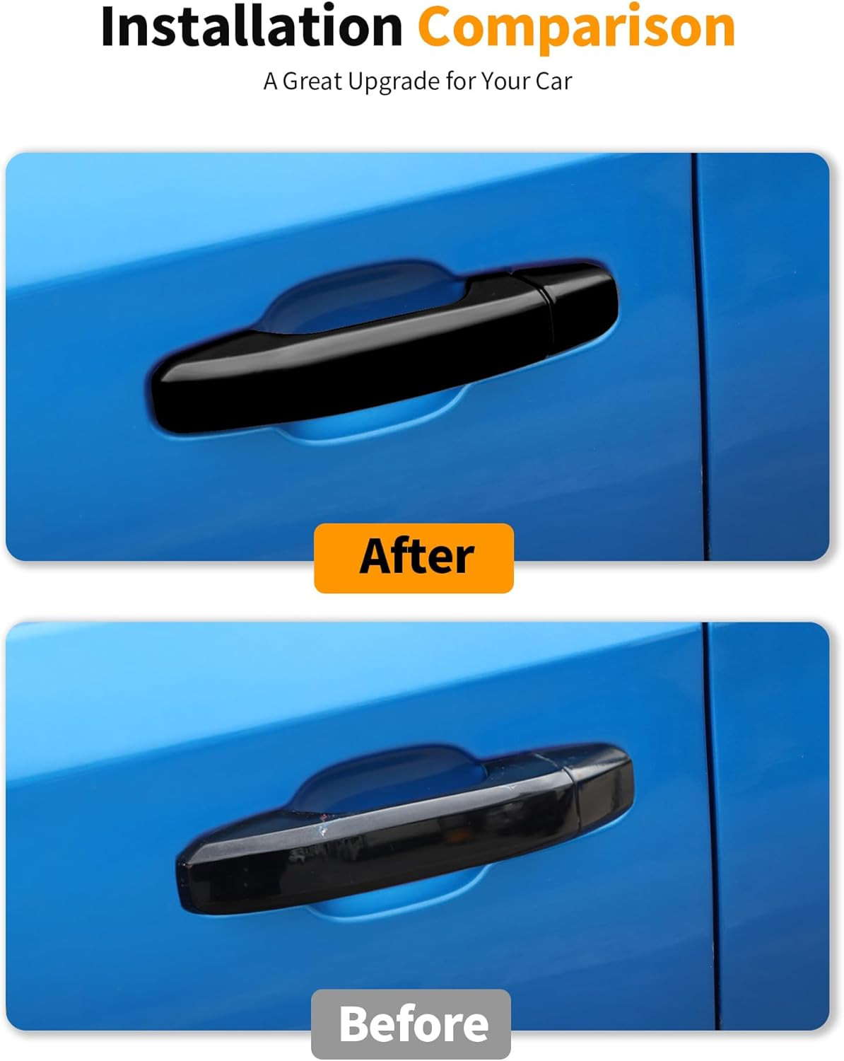 2019-2024 Silverado Sierra Colorado Canyon Door Handle Covers–Compatible Replace