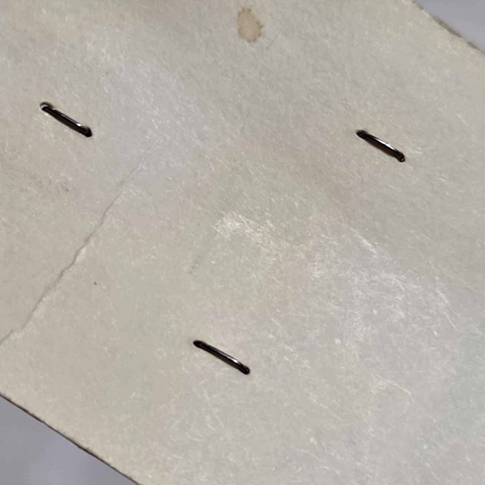 Lansing Vintage Buttons 3 Flat Cream Ivory Square 1/2″ 12mm Size 20 2 Hole 1209