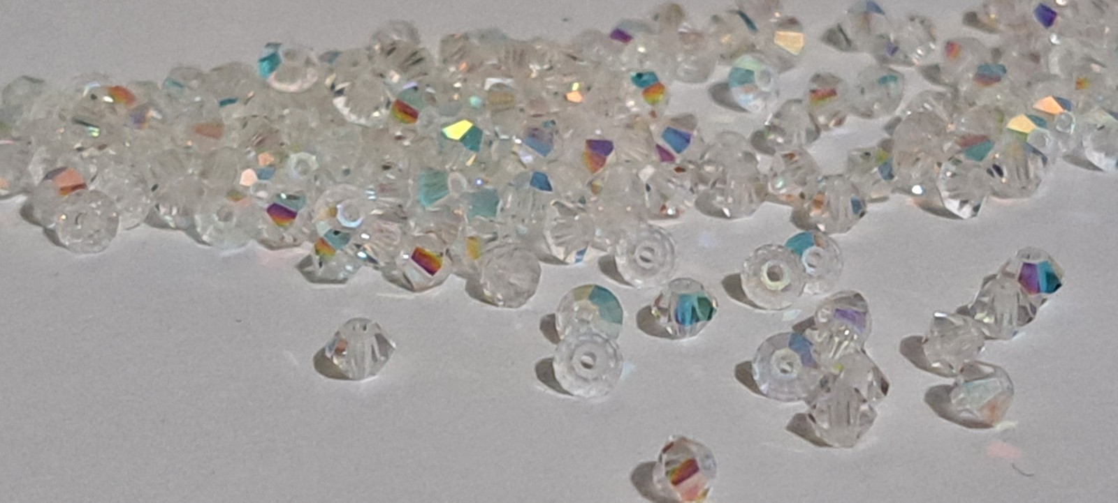 100 Pieces Swarovski 5301 Crystal Aurore Boreale