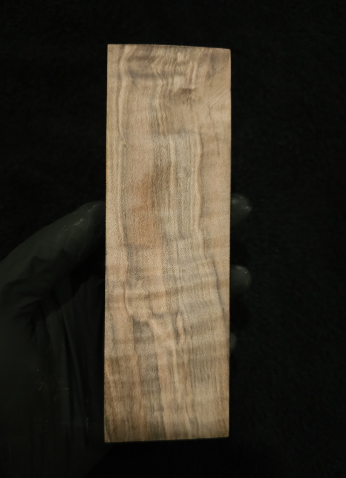 Stabilized Curly Ambrosia Maple Block – Knife Scales/Pen Blanks