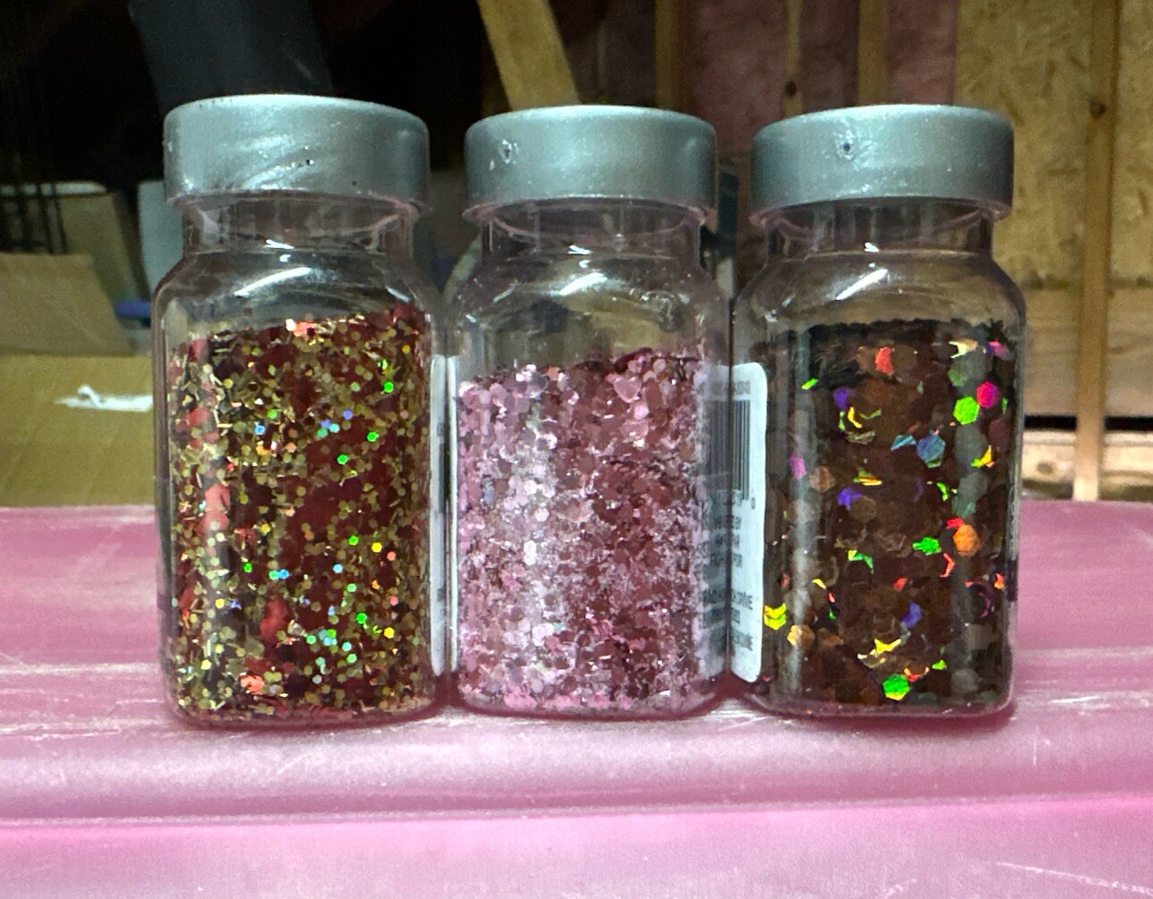Huge Lot Of Quality StarCraft Glitter For Crafts Projects comes with container