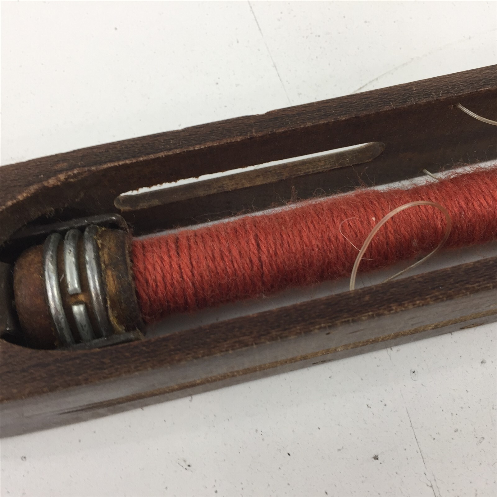 Antique Wooden Loom Weaving Fly Shuttle 16″ x 2″ – 1 Unit