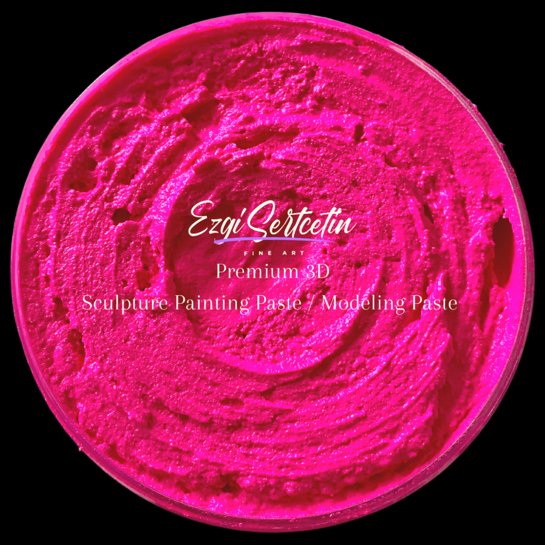 3D Sculpture Painting Paste|Texture Paste|Decorative Plaster|6 oz