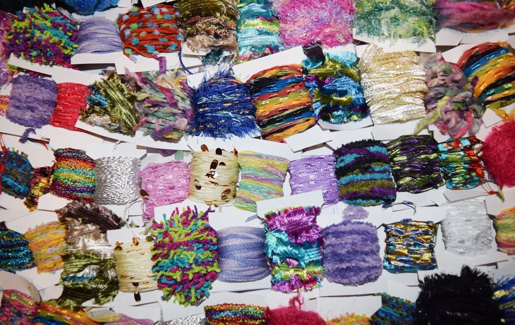 Fiber for Embellishments 200 Yards 20 Colors Novelty Yarn Grab Bag for Scrapbook