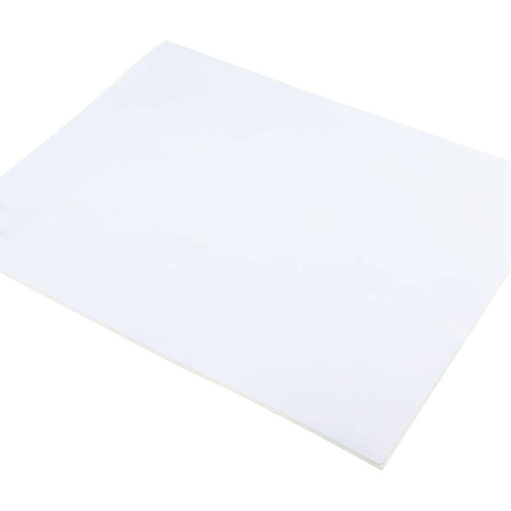 White Sticker Paper Full Sheet Labels 8.5 x 11 Inch Matte Adhesive Printing