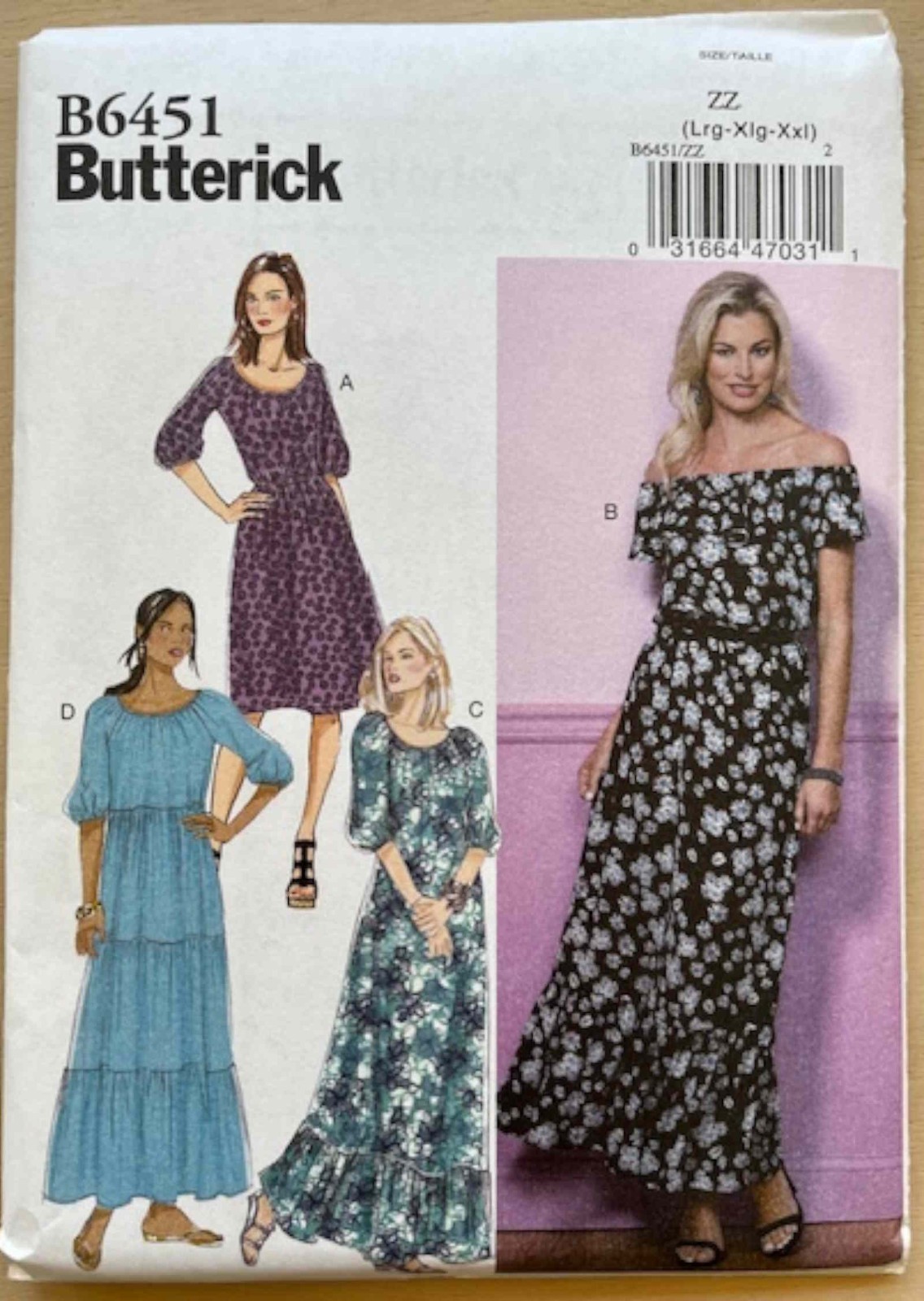 Butterick 3771-6014 Sewing Patterns 4 Designer patterns-see Description