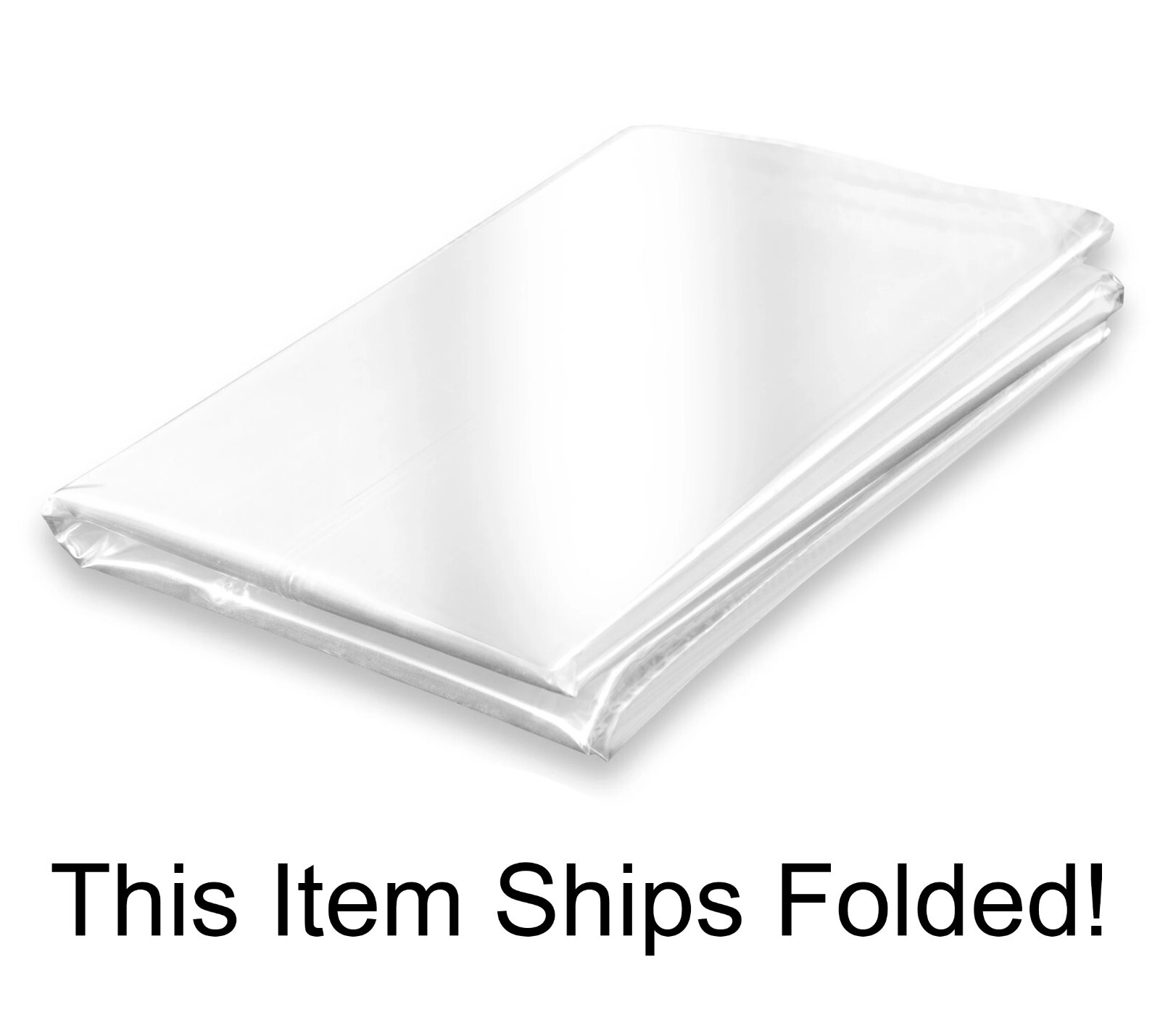 Premium Clear Plastic Vinyl Fabric Protector For Multiple Uses – Sold Folded
