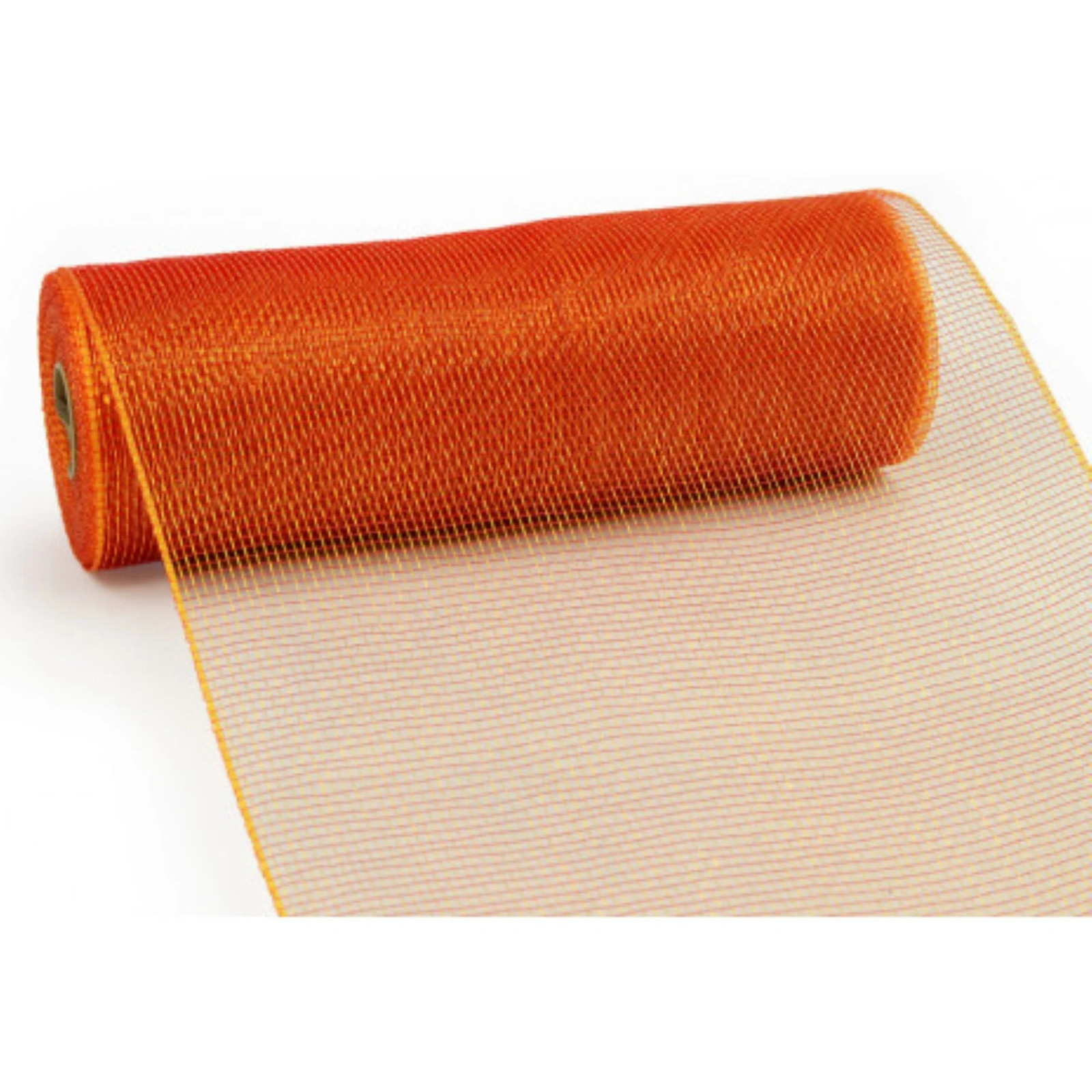 10″ 2-Tone Red/Gold Poly Deco Mesh